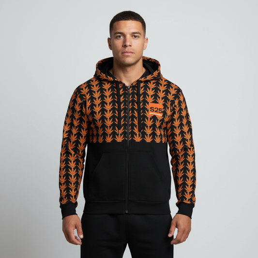 S25 Essentials Super Lemon Haze zip hoodie