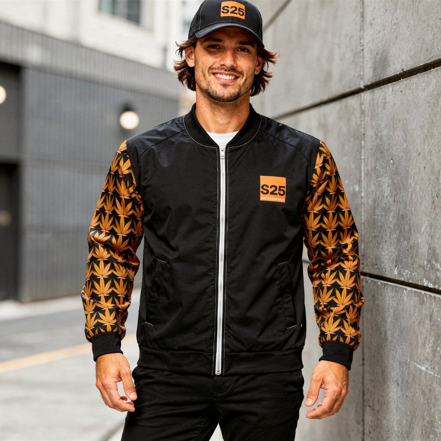 S25 Essentials Sour Diesel unisex trainer jacket