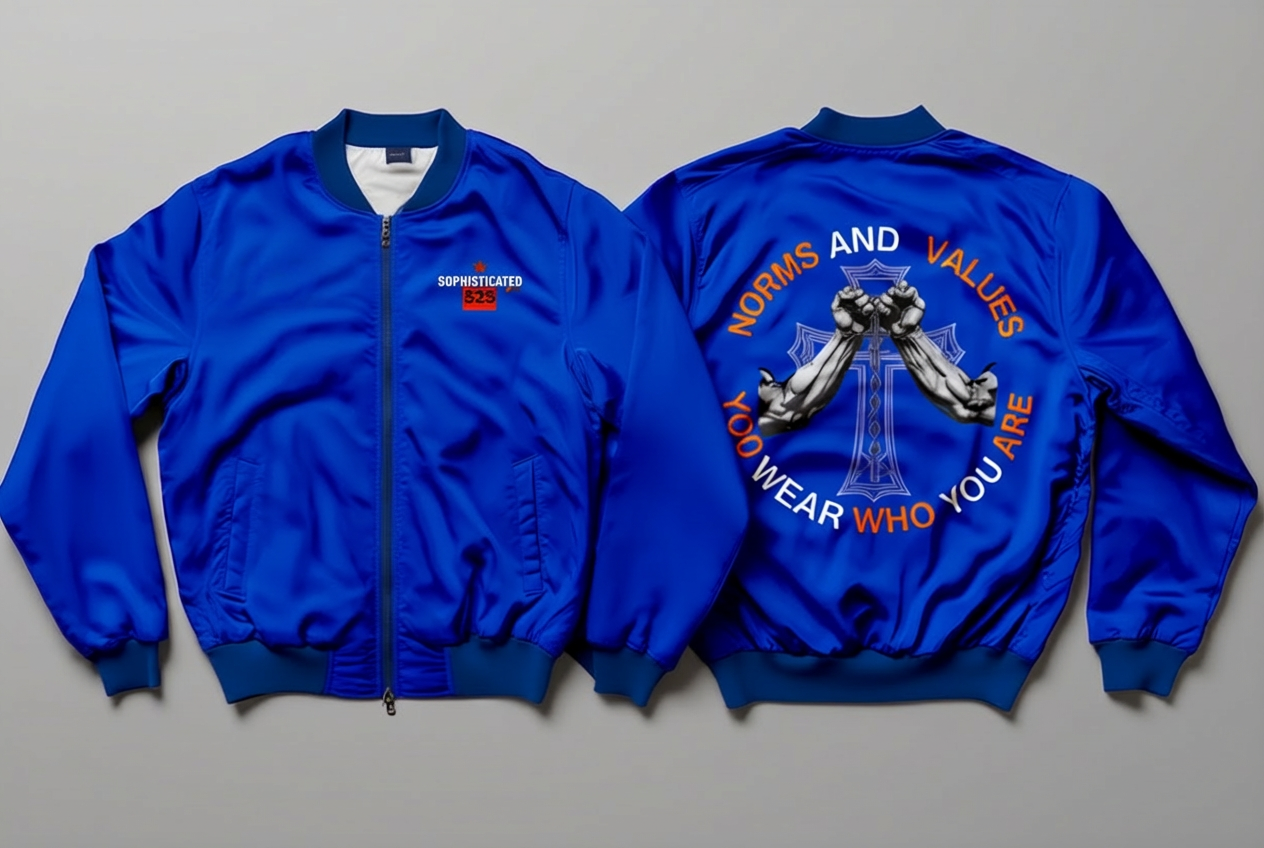 S25 Essentials Norms and Values jacket