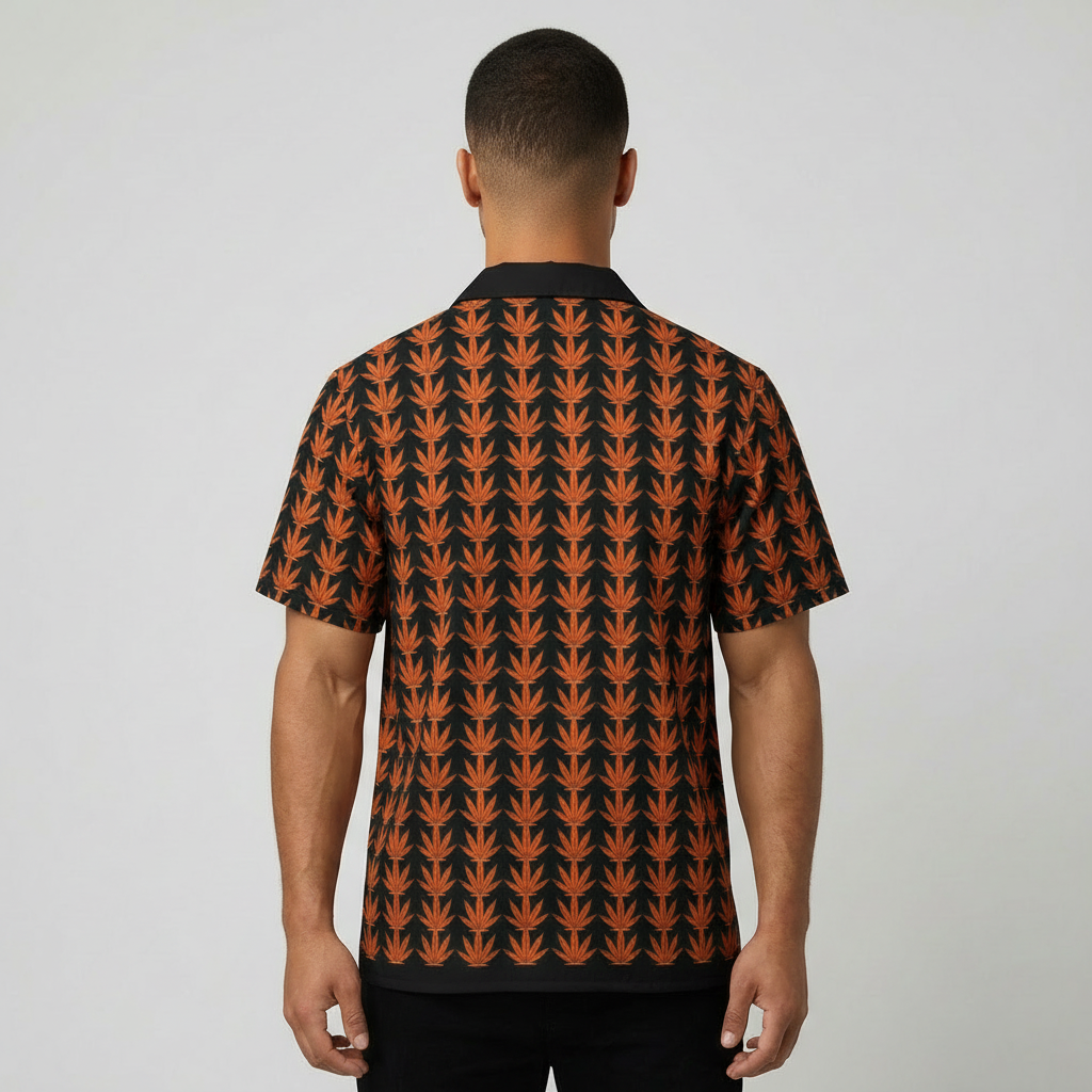 s25 Essentials Dark Matter button shirt